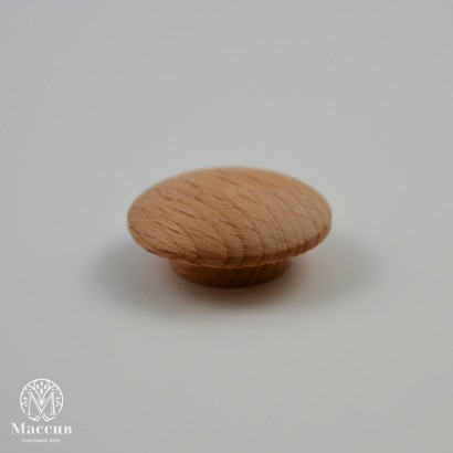 Заглушка грибок бук d8-35 мм
