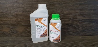 Смола эпоксидная для дерева. "Массив" Толстый слой 1.5 кг