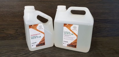 Смола эпоксидная для дерева. "Массив" Толстый слой 5 кг