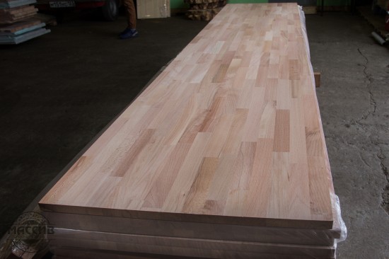 Ступени для лестницы. Бук, сращ. 40*300*1500