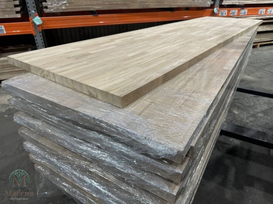 Мебельный щит Дуб сращеный  40*800*1500 АВ