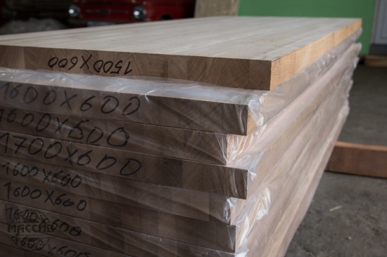 Мебельный щит Дуб цельн. 40*600*1700 АВ