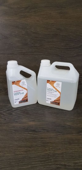 Смола эпоксидная для дерева. "Массив" Толстый слой 5 кг